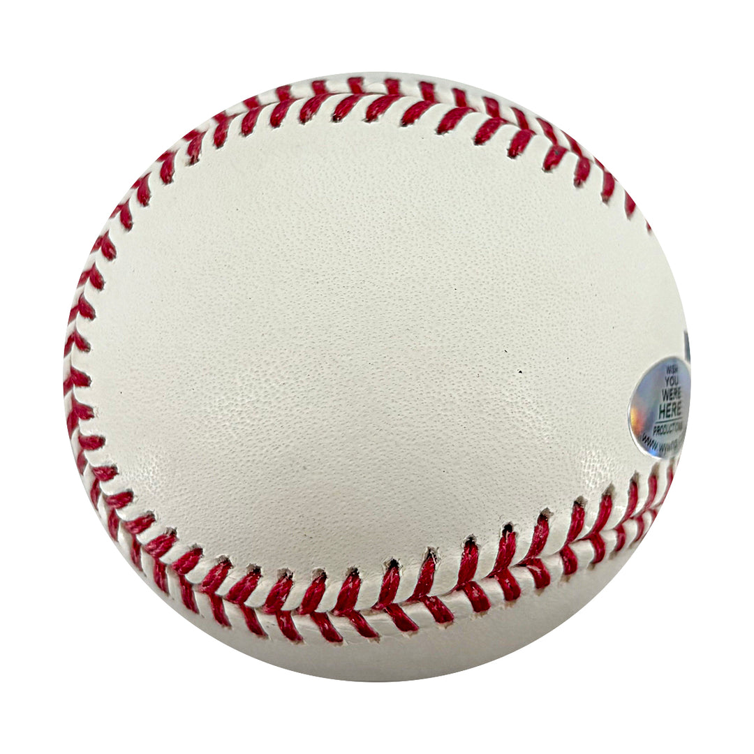 Bucky Dent New York Yankees Autographed Inscribed OMLB Baseball WYWH Holo