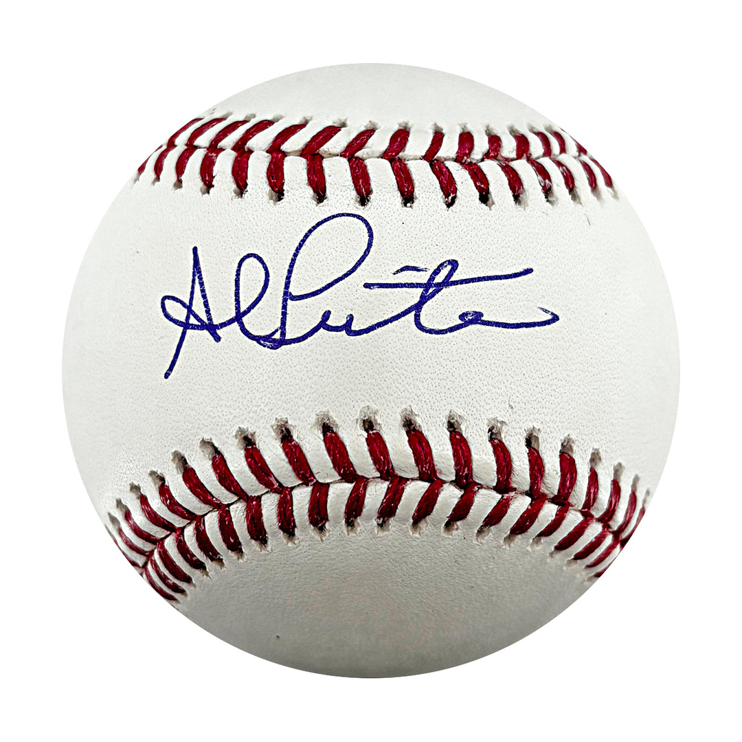 Al Leiter Yankees Mets Autographed OMLB Baseball WYWH Holo