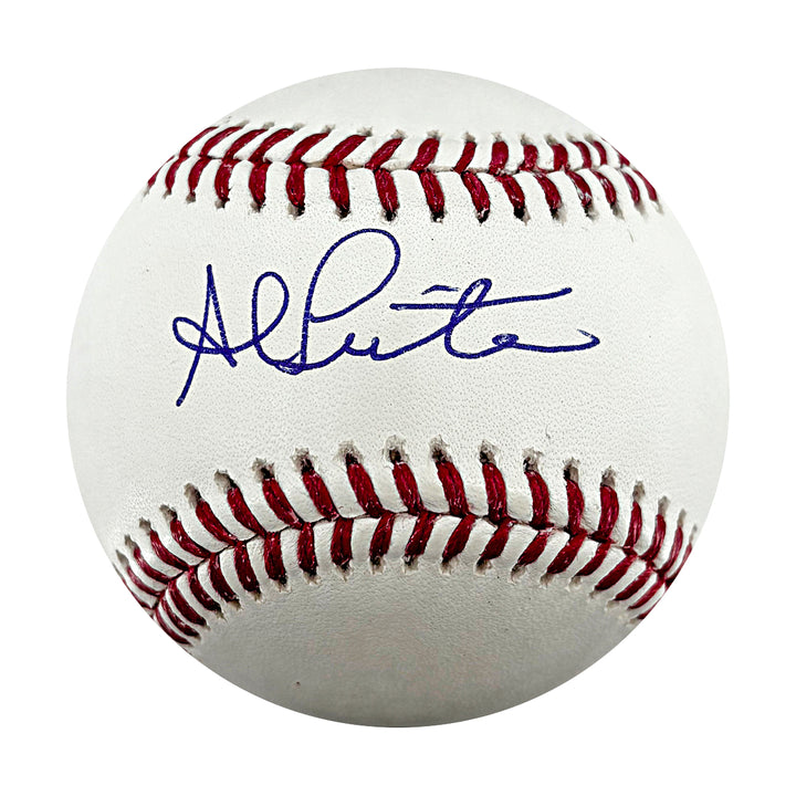 Al Leiter Yankees Mets Autographed OMLB Baseball WYWH Holo