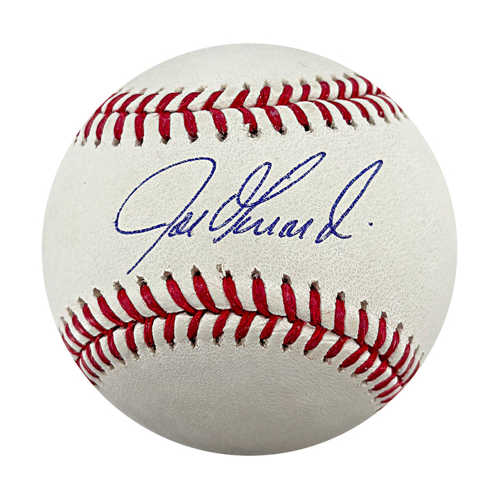 Joe Girardi New York Yankees Autographed OMLB Baseball WYWH Holo