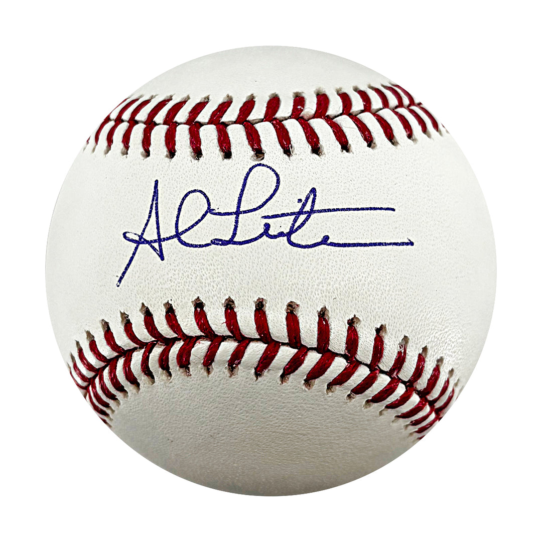 Al Leiter Yankees Mets Autographed OMLB Baseball WYWH Holo