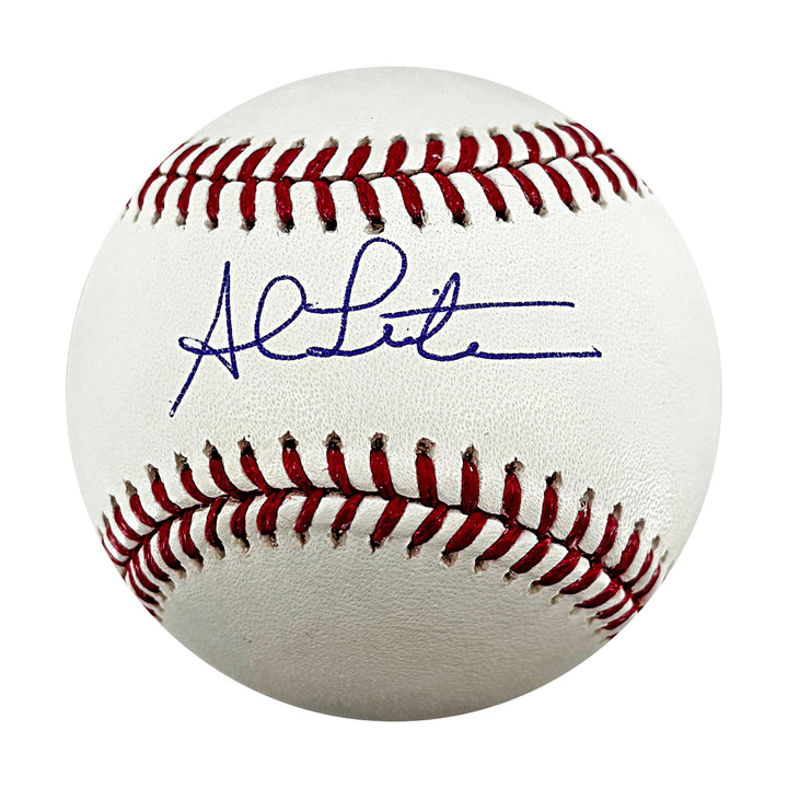Al Leiter Yankees Mets Autographed OMLB Baseball WYWH Holo