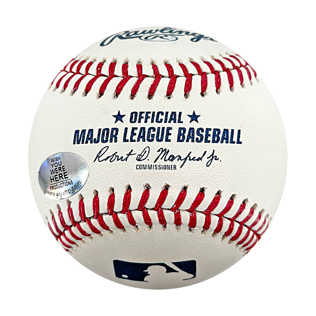 Al Leiter Yankees Mets Autographed OMLB Baseball WYWH Holo