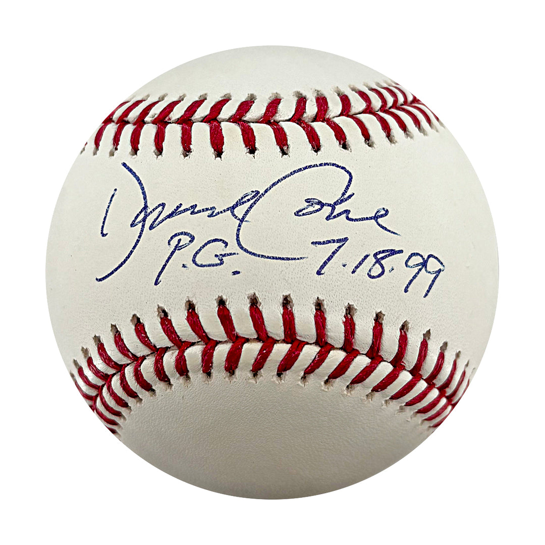 David Cone New York Yankees Autographed Inscribed OMLB Baseball WYWH Holo