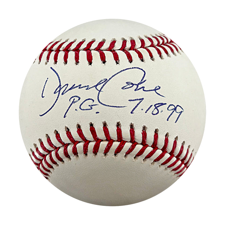 David Cone New York Yankees Autographed Inscribed OMLB Baseball WYWH Holo