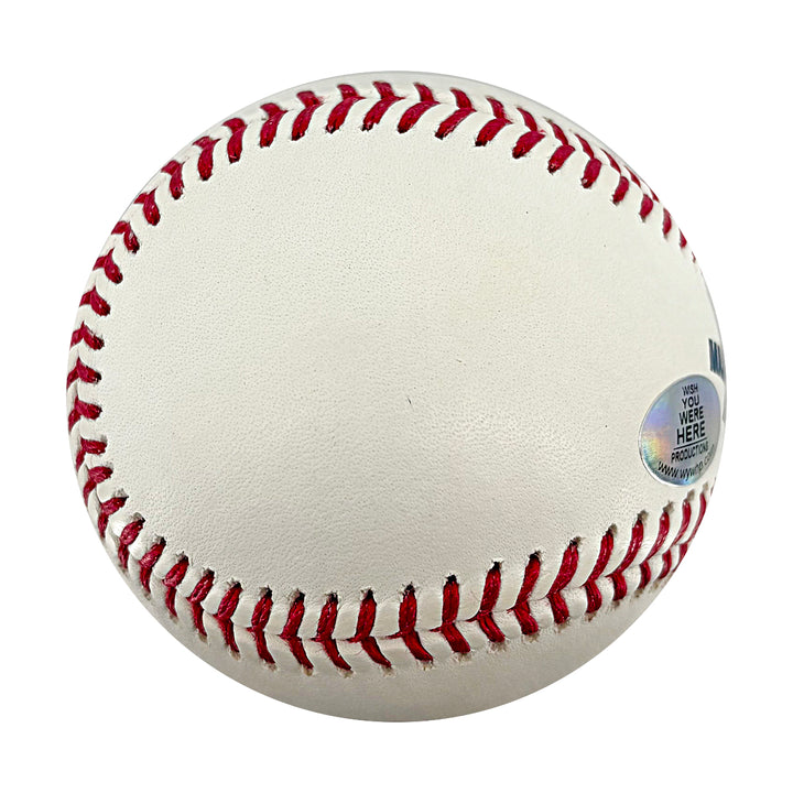 David Cone New York Yankees Autographed Inscribed OMLB Baseball WYWH Holo