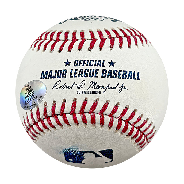 Al Leiter Yankees Mets Autographed OMLB Baseball WYWH Holo
