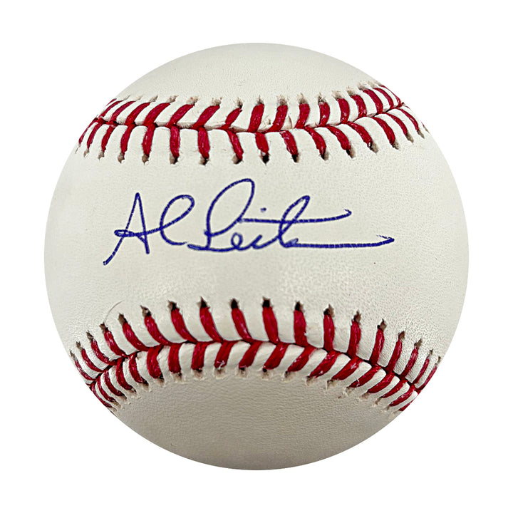 Al Leiter Yankees Mets Autographed OMLB Baseball WYWH Holo