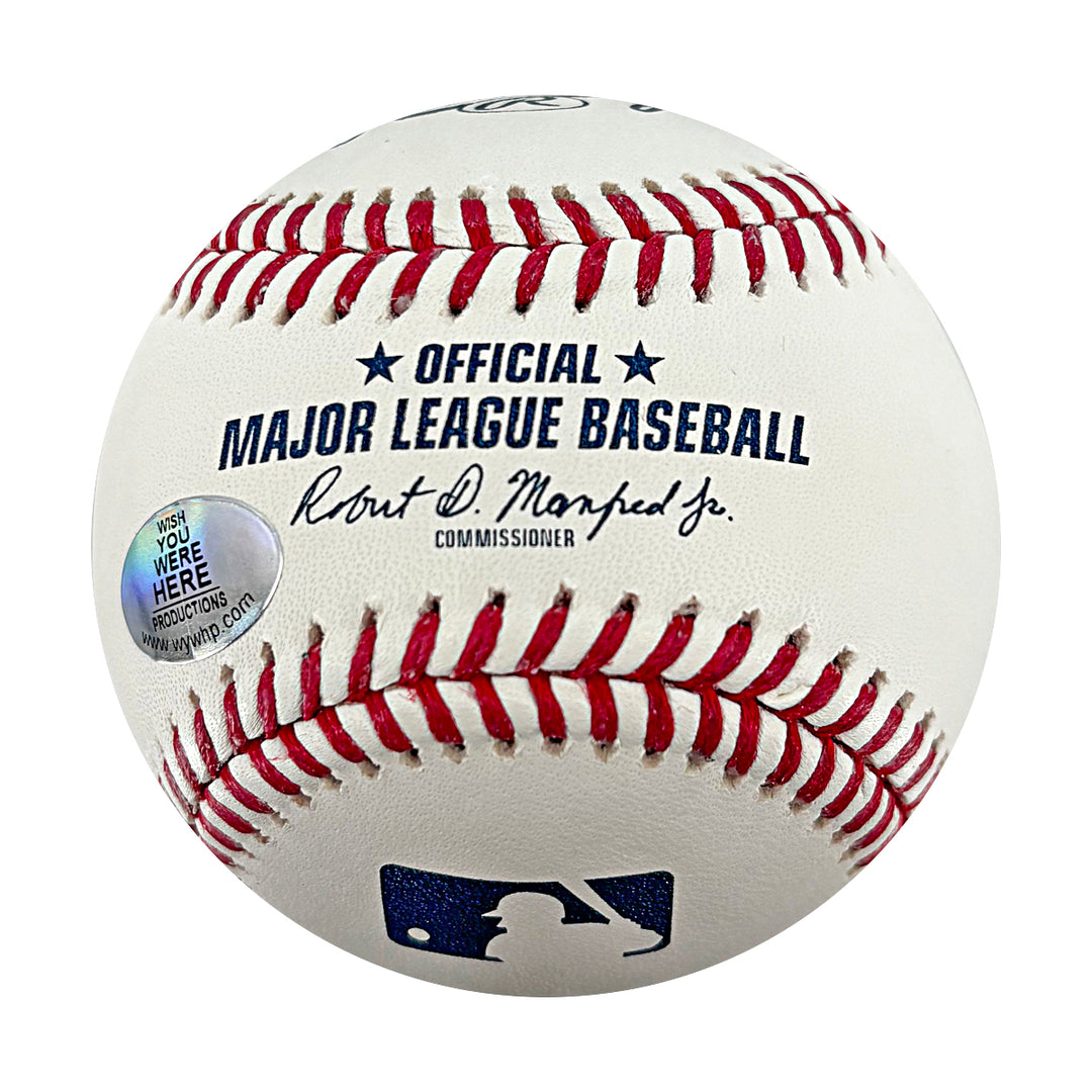Al Leiter Yankees Mets Autographed OMLB Baseball WYWH Holo