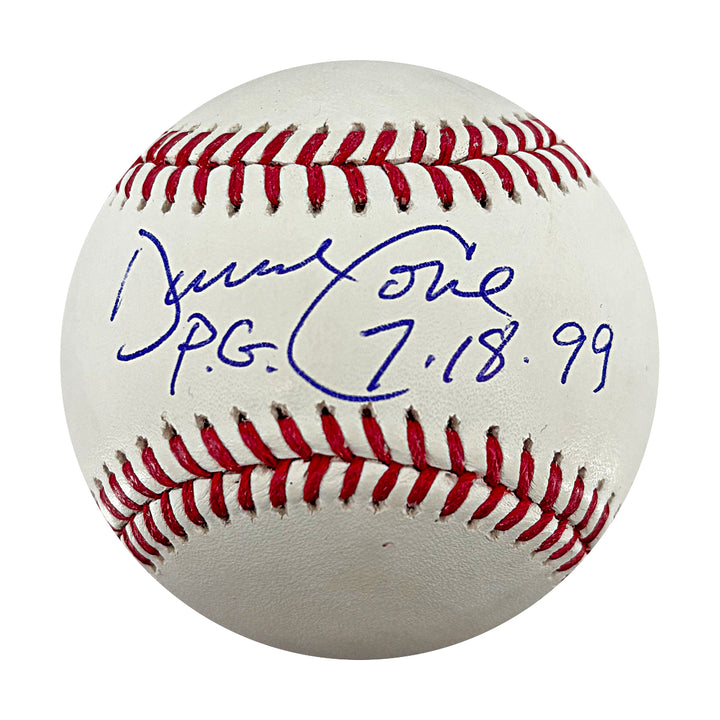 David Cone New York Yankees Autographed Inscribed OMLB Baseball WYWH Holo