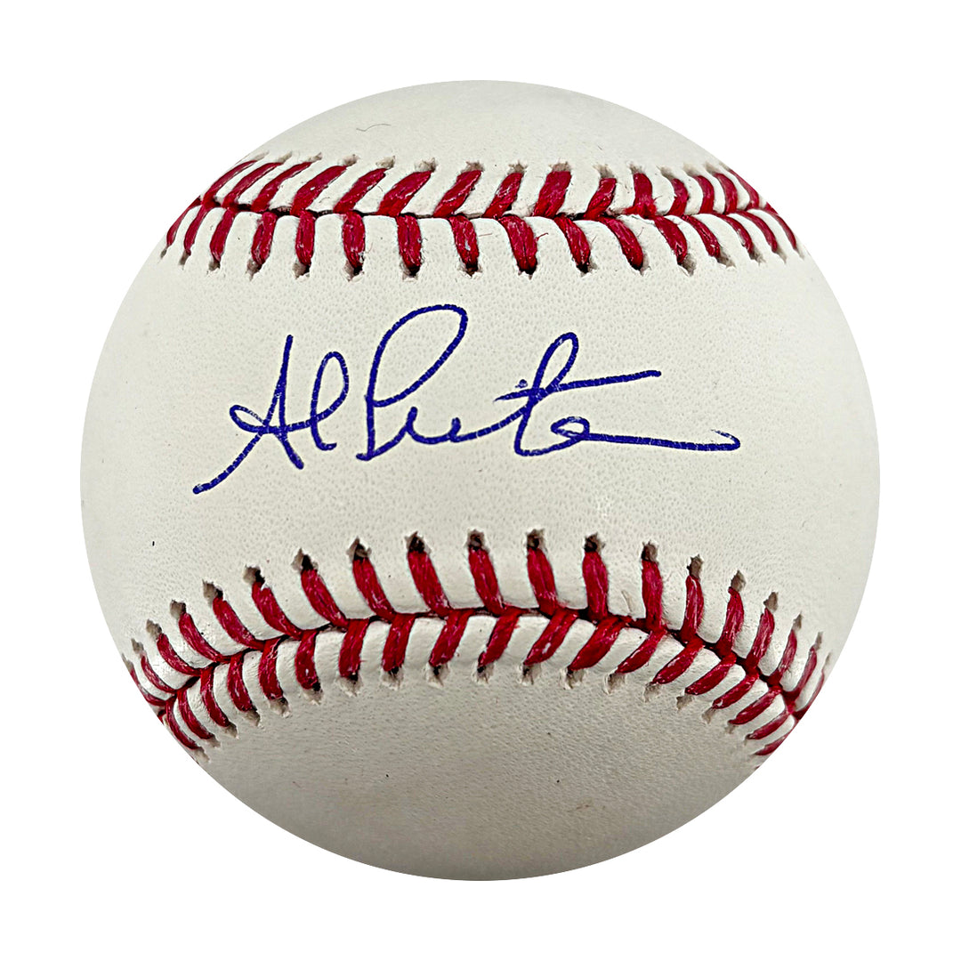 Al Leiter Yankees Mets Autographed OMLB Baseball WYWH Holo