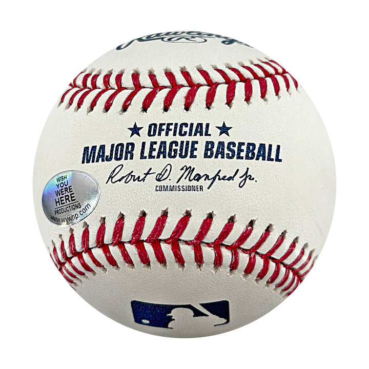 Al Leiter Yankees Mets Autographed OMLB Baseball WYWH Holo