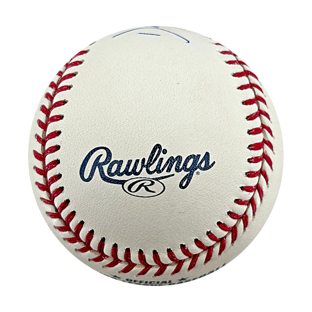 David Wells New York Yankees Autographed Inscribe OMLB Baseball WYWH Holo