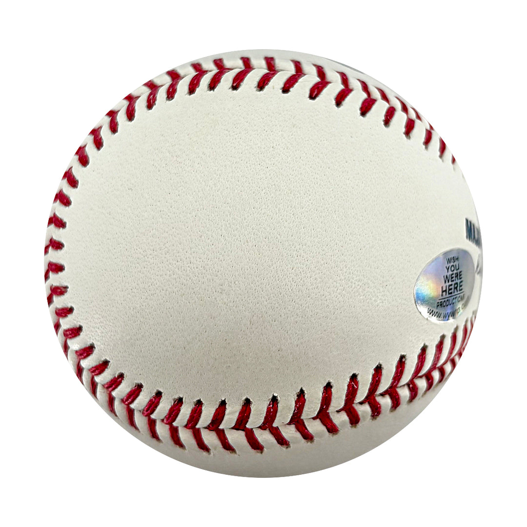 David Wells New York Yankees Autographed Inscribe OMLB Baseball WYWH Holo