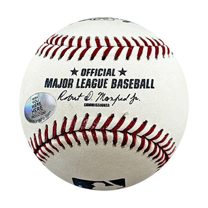 David Wells New York Yankees Autographed Inscribe OMLB Baseball WYWH Holo