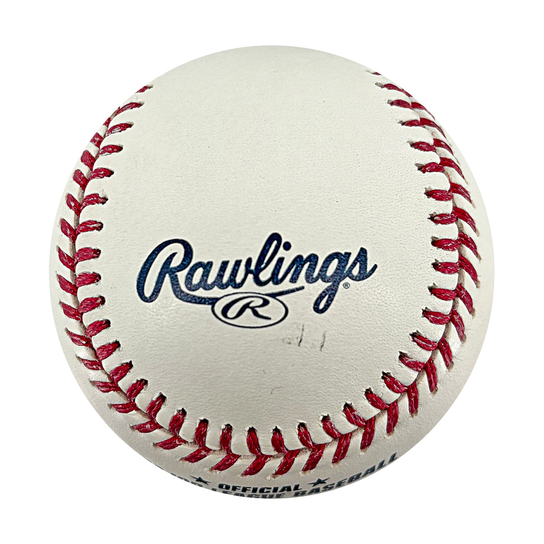 David Wells New York Yankees Autographed Inscribe OMLB Baseball WYWH Holo