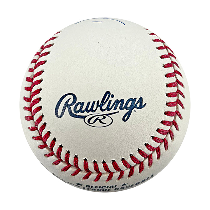 David Wells New York Yankees Autographed Inscribe OMLB Baseball WYWH Holo