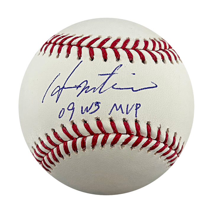 Hideki Matsui New York Yankees Autographed Inscribed OMLB Baseball WYWH Holo