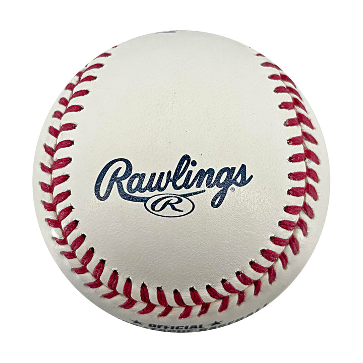 David Cone Joe Girardi Yankees Autographed Inscribed OMLB Baseball WYWH Holo
