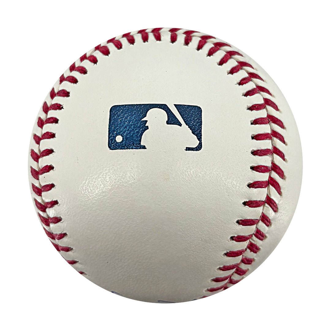 David Cone Joe Girardi Yankees Autographed Inscribed OMLB Baseball WYWH Holo