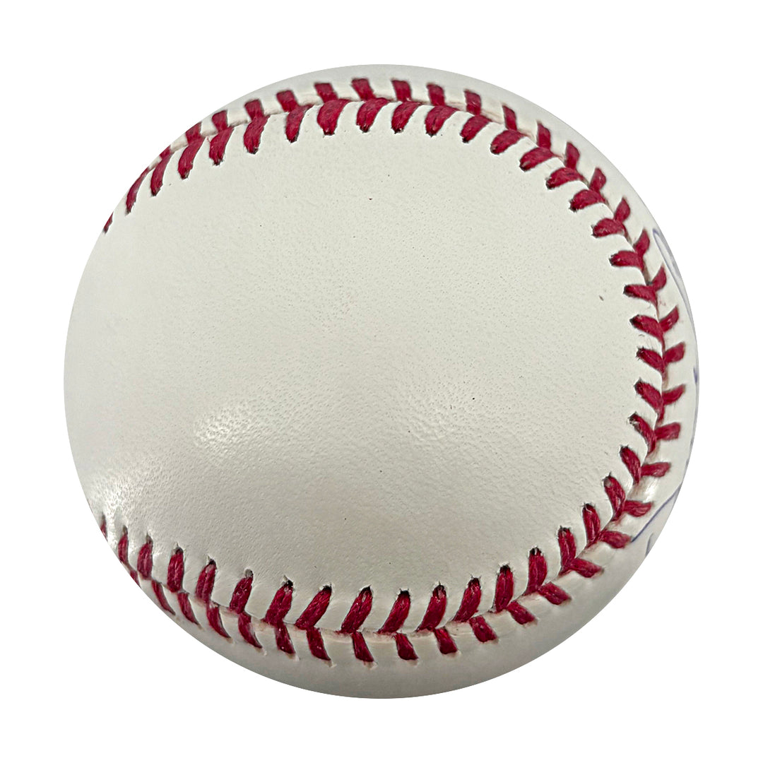 David Cone Joe Girardi Yankees Autographed Inscribed OMLB Baseball WYWH Holo