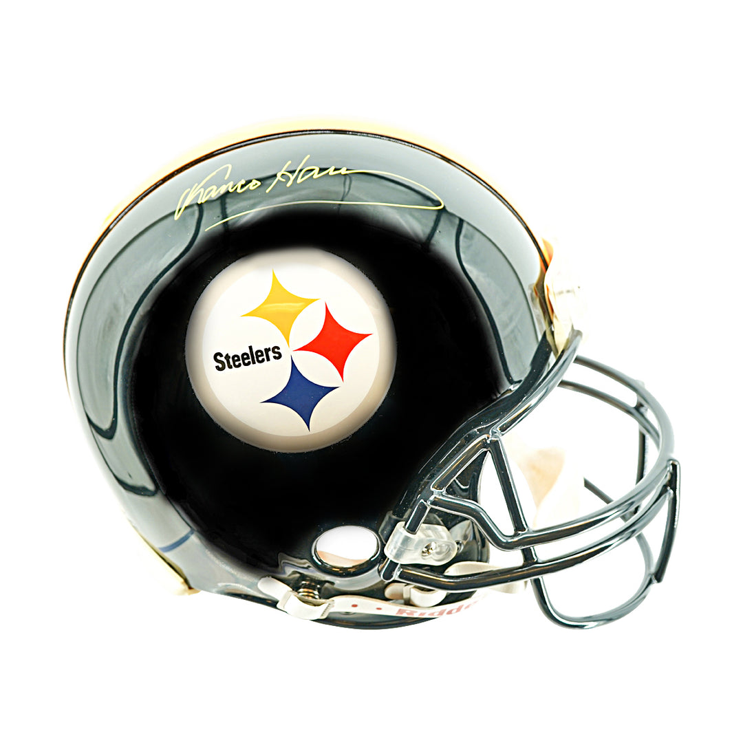 Franco Harris Pittsburgh Steelers Autographed Authentic VSR-4 Proline Helmet JSA Holo Only