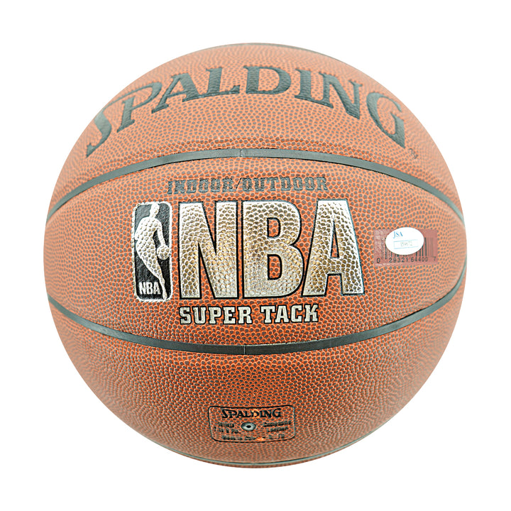 Christian Laettner Olympics 1992 USA Dream Team Autographed Inscribed Spalding NBA Basketball JSA Holo Only