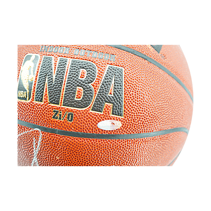 Tony Parker San Antonio Spurs Autographed Inscribed Spalding NBA Basketball Steiner Holo Only