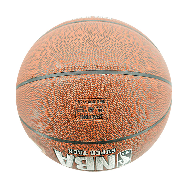 David Robinson San Antonio Spurs Autographed Inscribed Spalding NBA Basketball JSA Holo Only