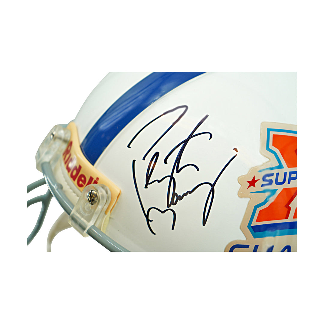 Peyton Manning Indianapolis Colts Autographed Super Bowl XLI VSR-4 Proline Authentic Helmet Steiner Holo Only