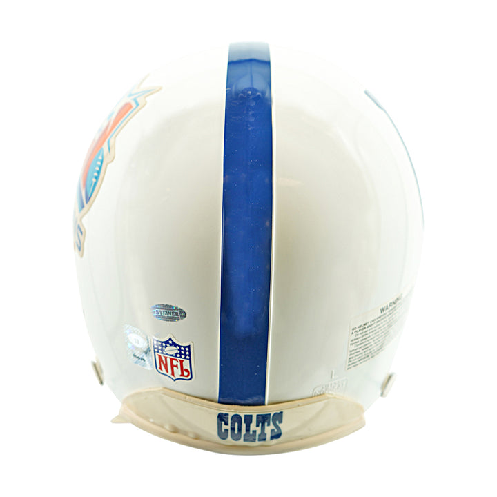 Peyton Manning Indianapolis Colts Autographed Super Bowl XLI VSR-4 Proline Authentic Helmet Steiner Holo Only