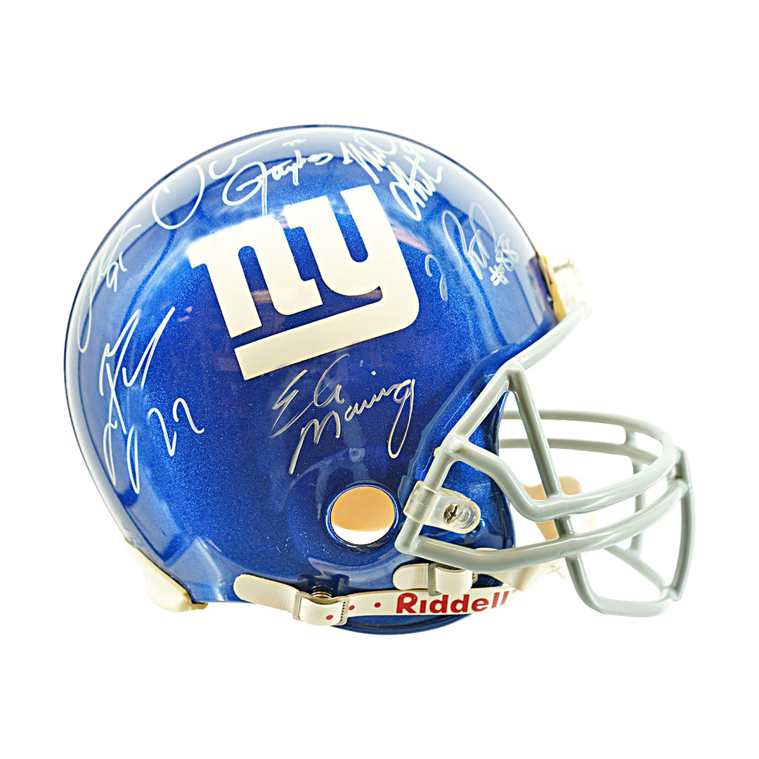 Manning Taylor Simms Strahan New York Giants Legends Multi Signed VSR-4 Proline Authentic Helmet Steiner Holo Only