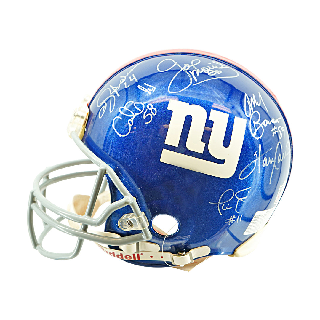 Manning Taylor Simms Strahan New York Giants Legends Multi Signed VSR-4 Proline Authentic Helmet Steiner Holo Only