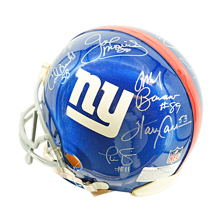 Manning Taylor Simms Strahan New York Giants Legends Multi Signed VSR-4 Proline Authentic Helmet Steiner Holo Only
