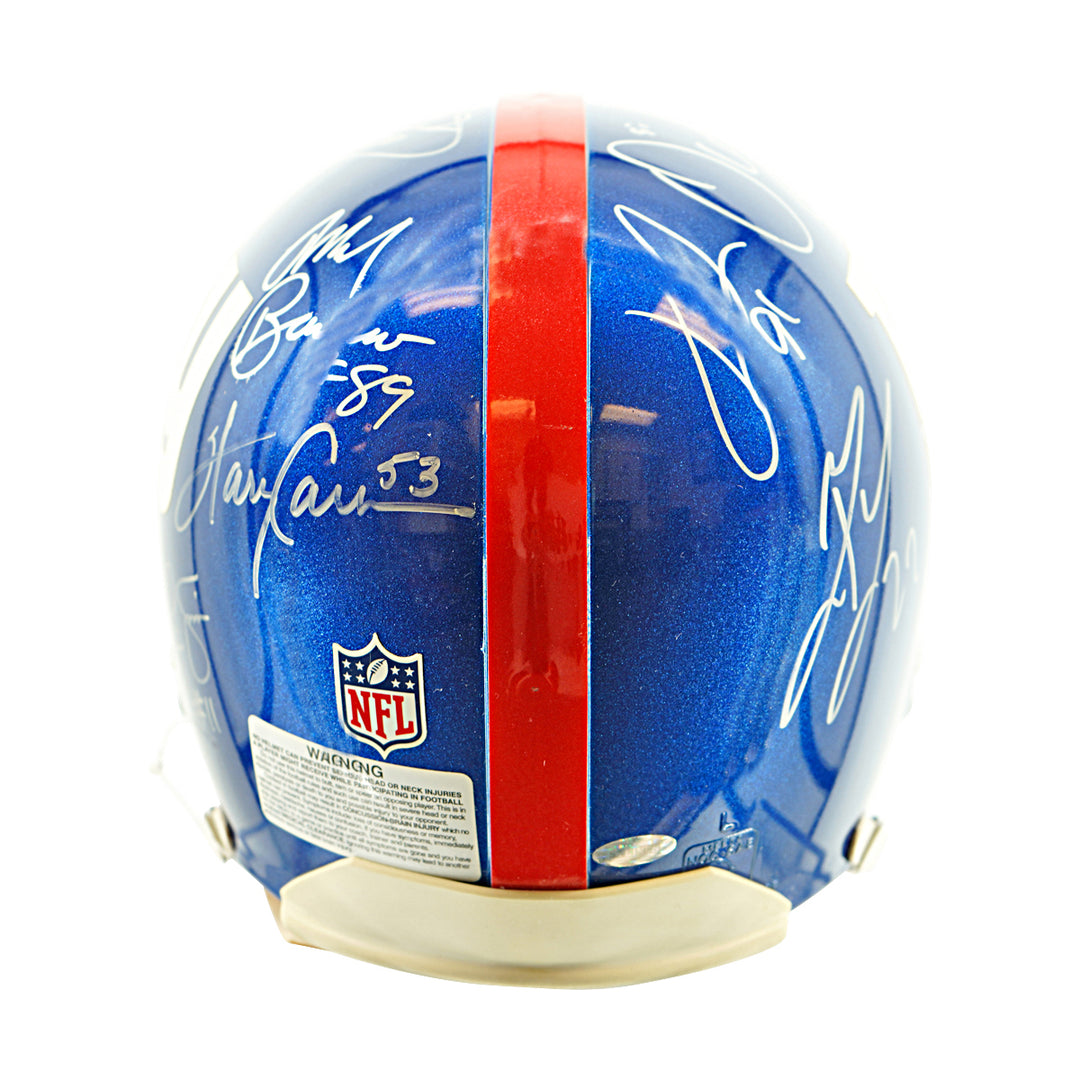 Manning Taylor Simms Strahan New York Giants Legends Multi Signed VSR-4 Proline Authentic Helmet Steiner Holo Only