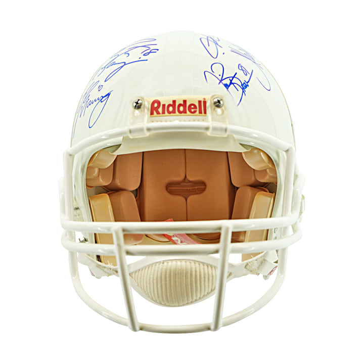 Eli & Peyton Manning Elway Martin NFL Legends & HOFers Multi Signed NFL VSR-4 Proline Authentic Helmet Prova Holo Only