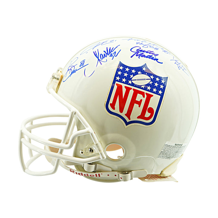 Eli & Peyton Manning Elway Martin NFL Legends & HOFers Multi Signed NFL VSR-4 Proline Authentic Helmet Prova Holo Only