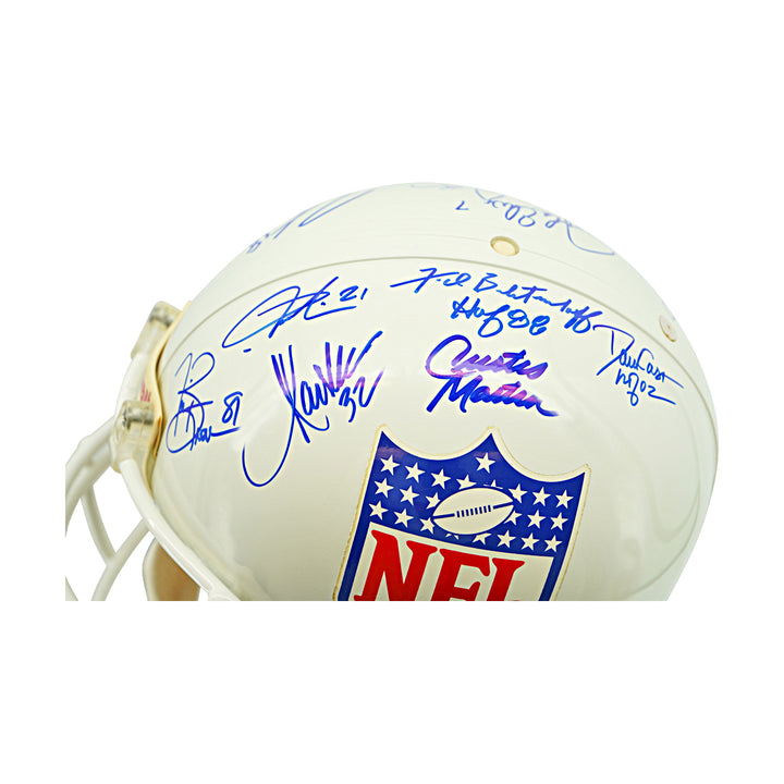 Eli & Peyton Manning Elway Martin NFL Legends & HOFers Multi Signed NFL VSR-4 Proline Authentic Helmet Prova Holo Only