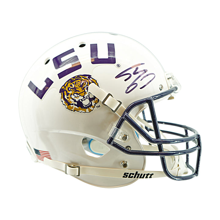 Shaquille O'Neal LSU Tigers Autographed Schutt Replica Helmet Beckett Holo Only