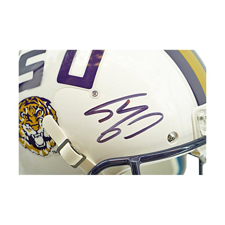 Shaquille O'Neal LSU Tigers Autographed Schutt Replica Helmet Beckett Holo Only