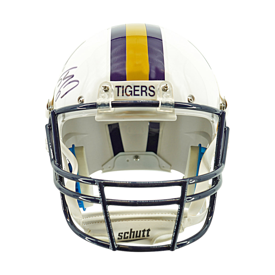 Shaquille O'Neal LSU Tigers Autographed Schutt Replica Helmet Beckett Holo Only