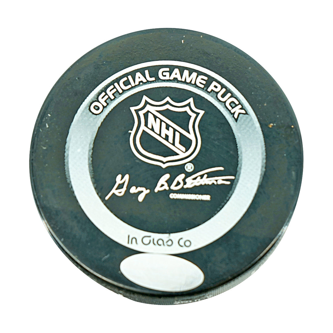 Mark Messier New York Rangers Autographed Official Game Puck Steiner Holo Only