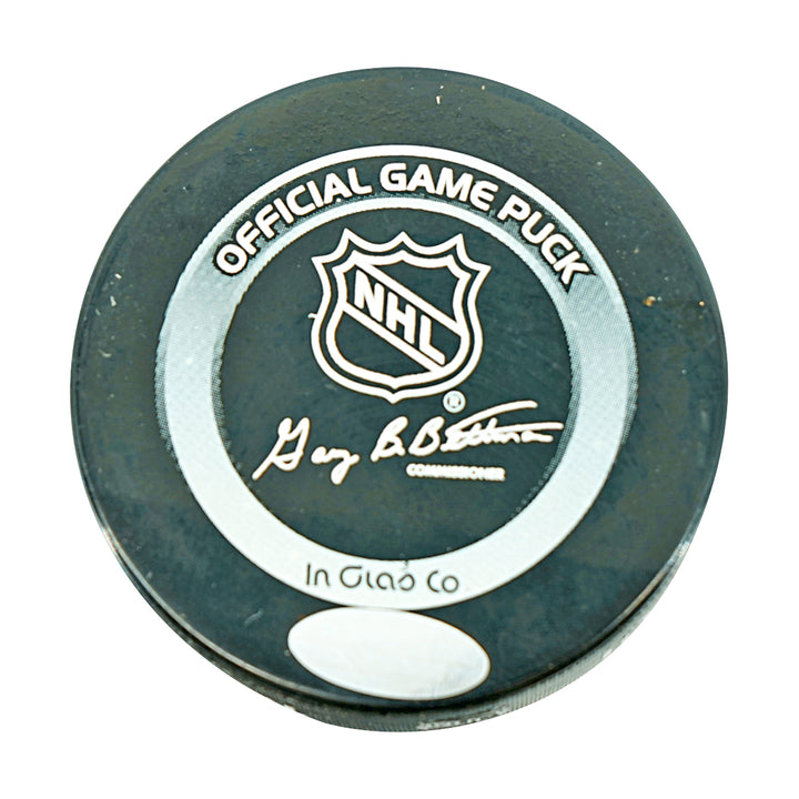 Mark Messier New York Rangers Autographed Official Game Puck Steiner Holo Only