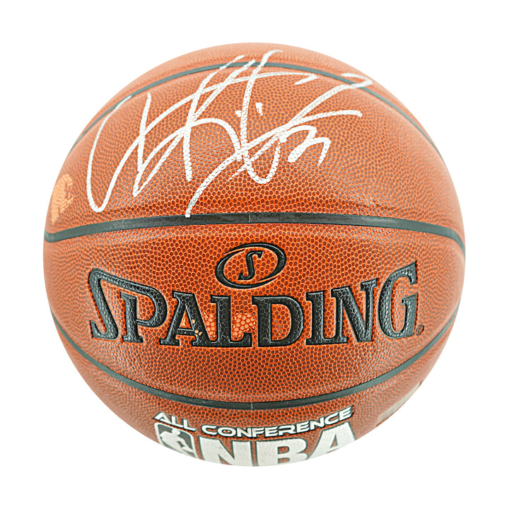 Dennis Rodman Bulls Pistons Autographed Spalding NBA I/O Basketball PSA Holo Only