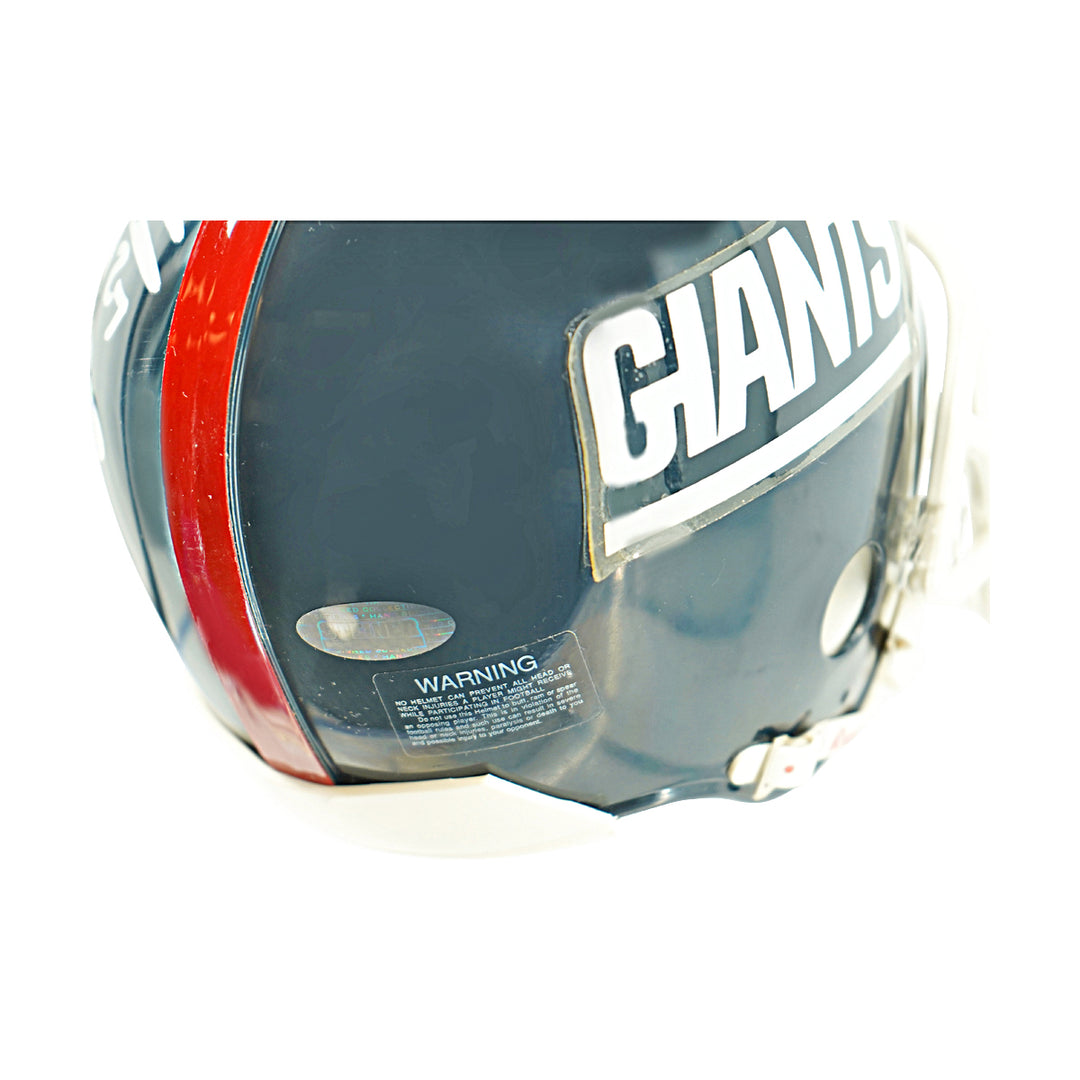 Bradshaw Jacobs Anderson Autographed Riddell Mini Helmet Steiner Holo Only