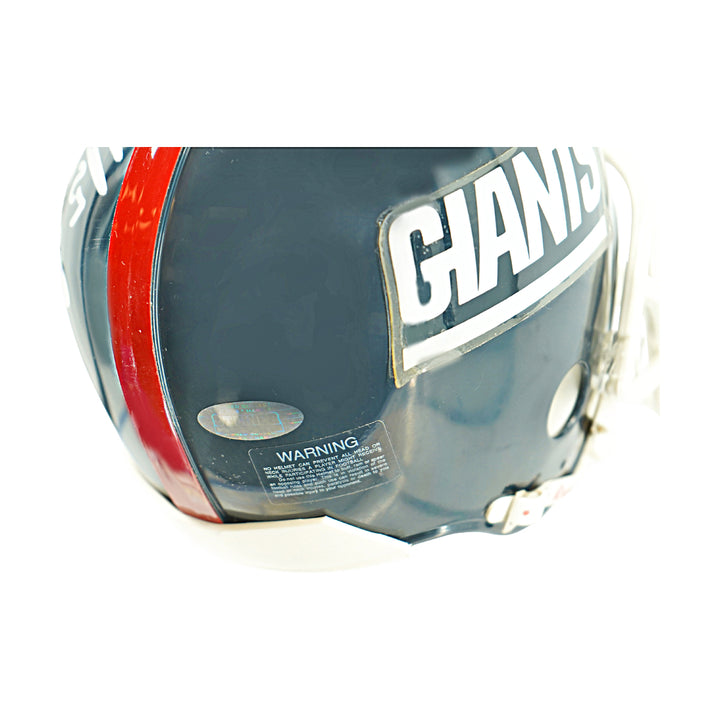 Bradshaw Jacobs Anderson Autographed Riddell Mini Helmet Steiner Holo Only