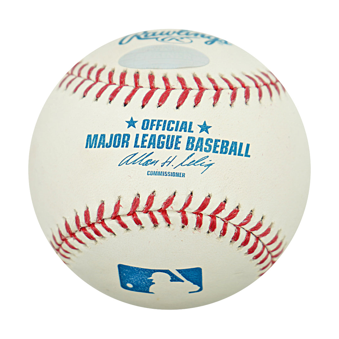 Nolan Ryan Rangers Mets Astros Autographed Inscribed OMLB Baseball Steiner Holo Only