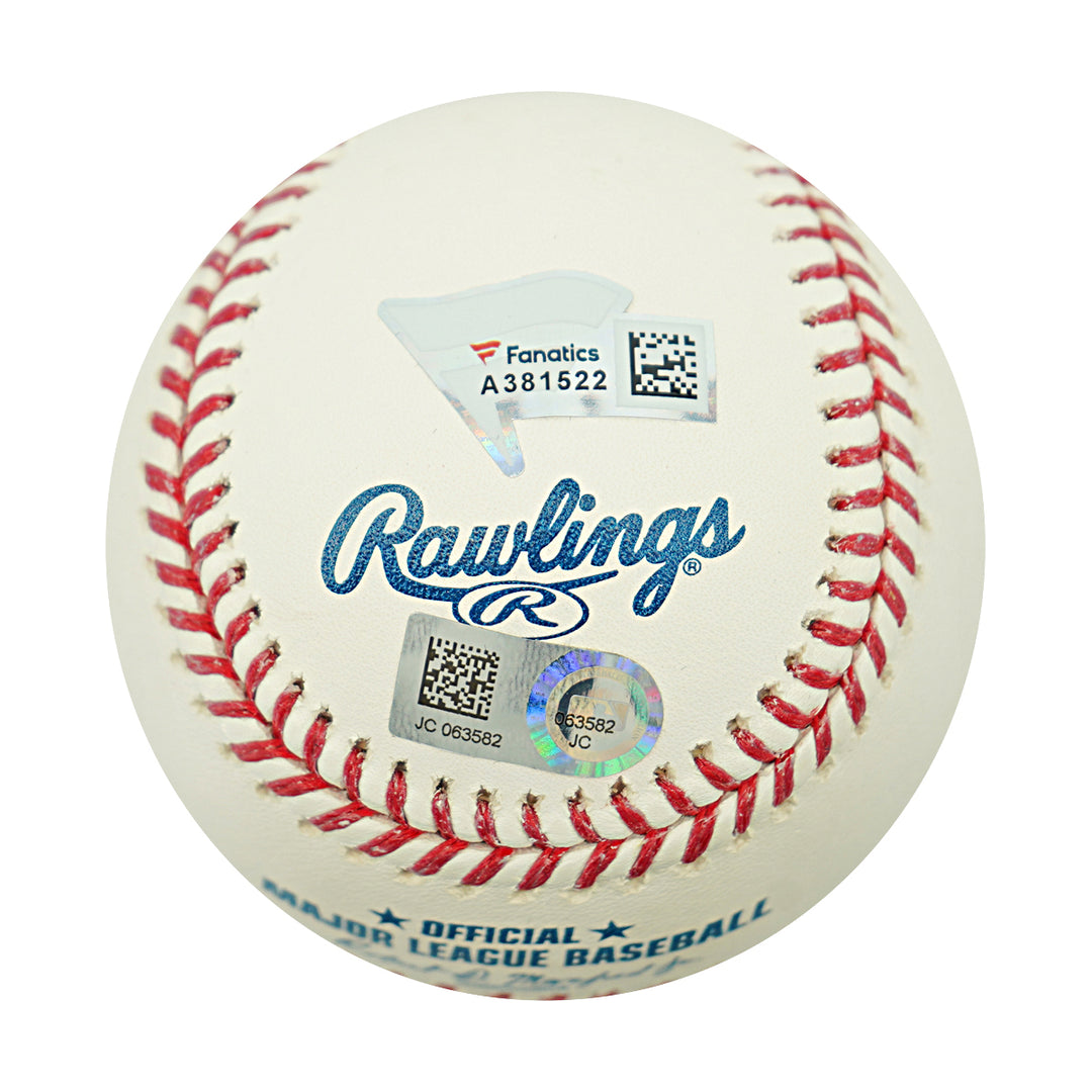 Gleyber Torres Detroit Tigers Autographed OMLB Baseball MLB / Fanatics Holo Only
