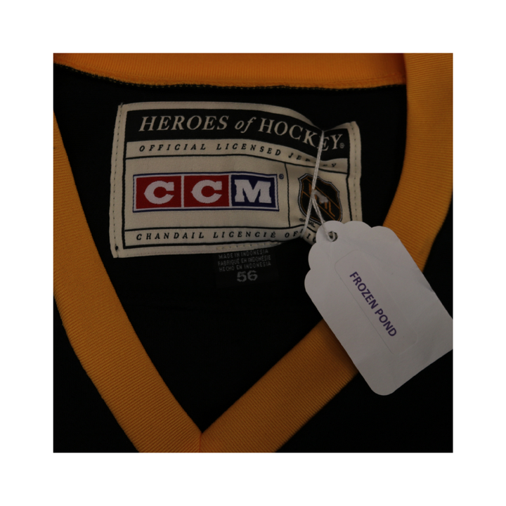 Mario Lemieux Pittsburgh Penguins Autographed Signed CCM Stat Jersey JSA LOA