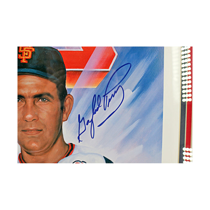 Seaver, Ryan, Carlton 300 Win Multi Signed Autographed Framed Lithograph JSA LOA